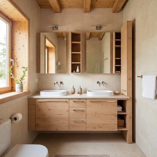 reforma de un baño pequeño estilo rústico en Madrid por Reformas Dalso